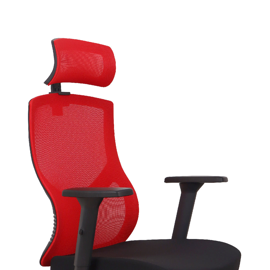 KINGS II Red High Back Office Chair