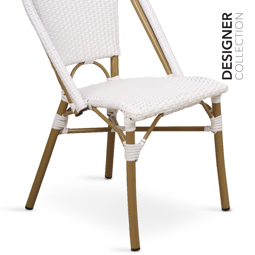 KRIYA II Garden Chair Natural White
