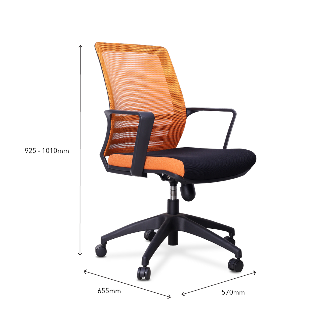 KYRA Medium Back Chair