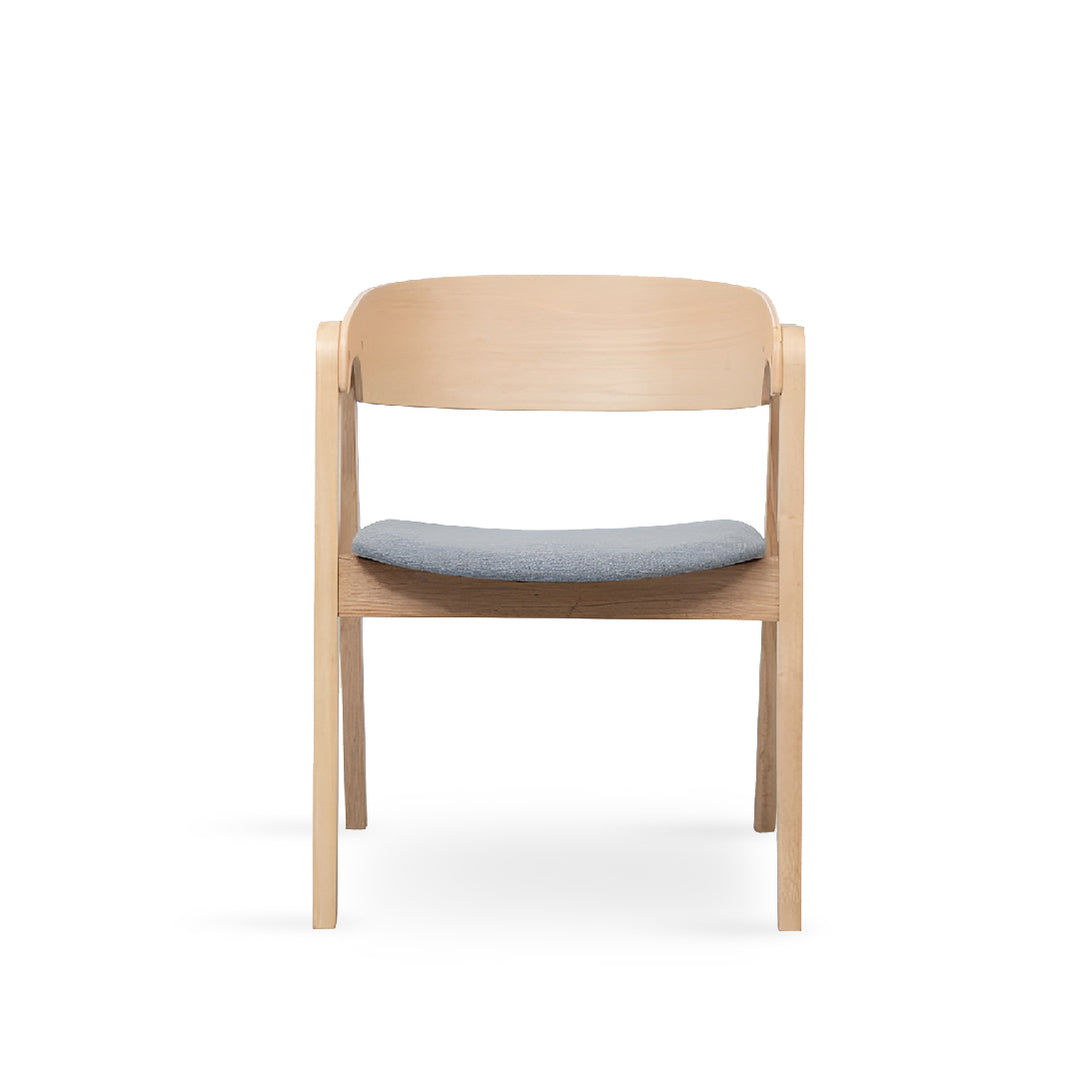 KAI Dining Chair with Armrest Natural