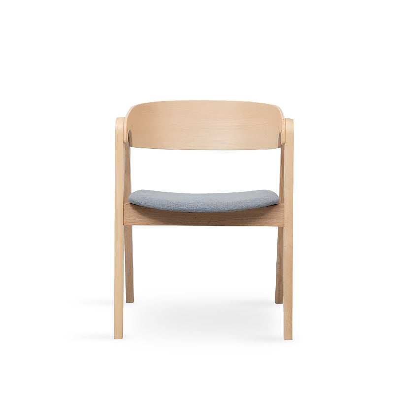 KAI Dining Chair with Armrest Natural