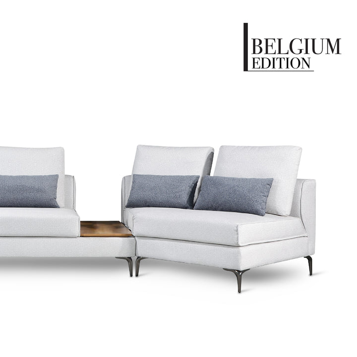 KATHY Corner Sofa with Console Table