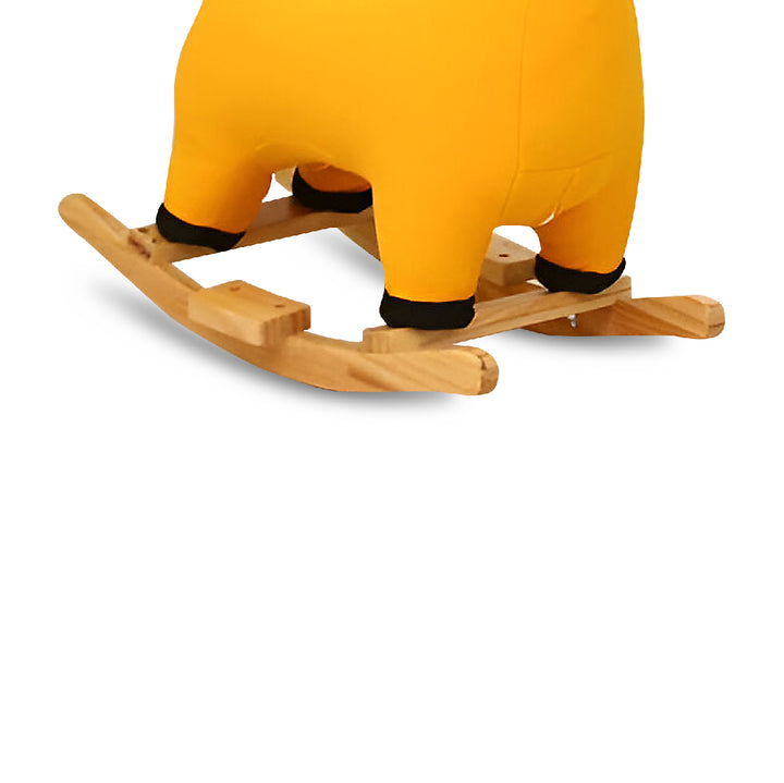 KIDS Rocking Unicorn Mustard Yellow