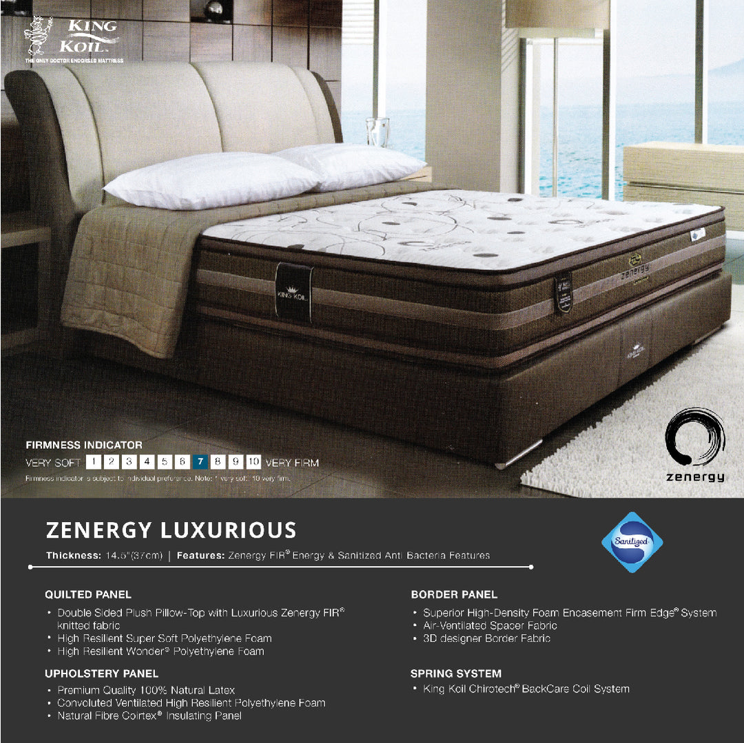 King Koil ZENERGY Luxurious Mattress