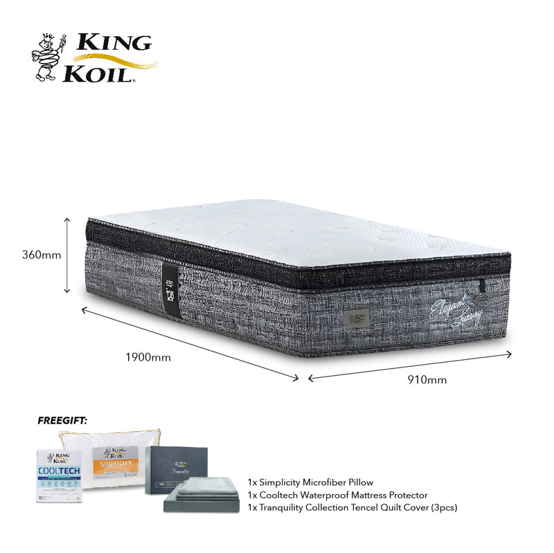 KING KOIL Elegant Luxury Mattress