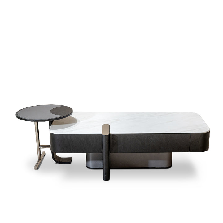 KITTO Crystal Marble Coffee Table