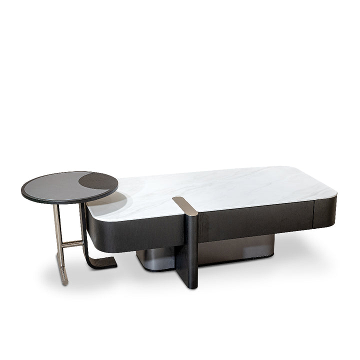 KITTO Crystal Marble Coffee Table