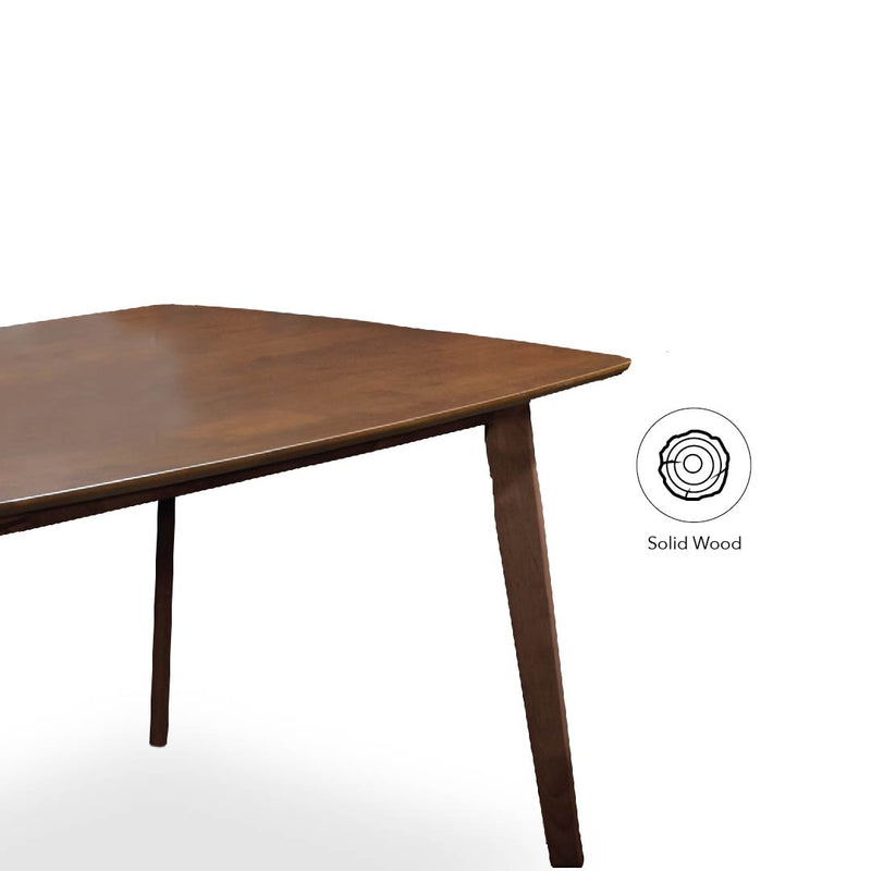 LATVIANE Dining Set Walnut