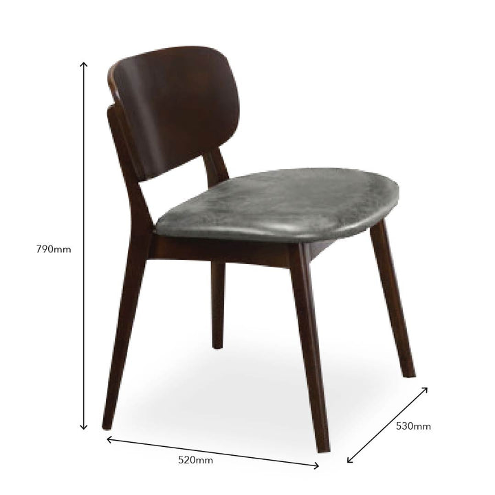 LERIDA Wooden Dining Set