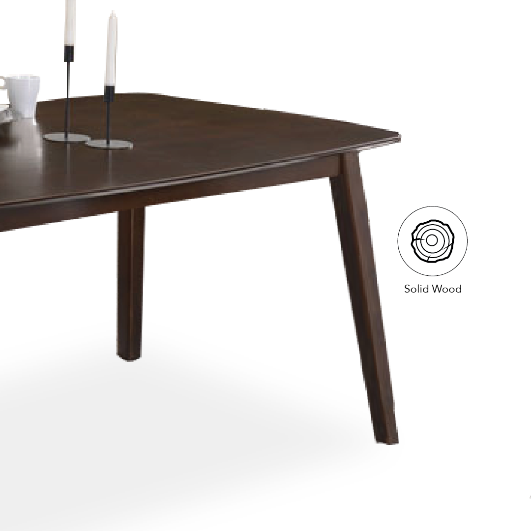 LERIDA Wooden Dining Set
