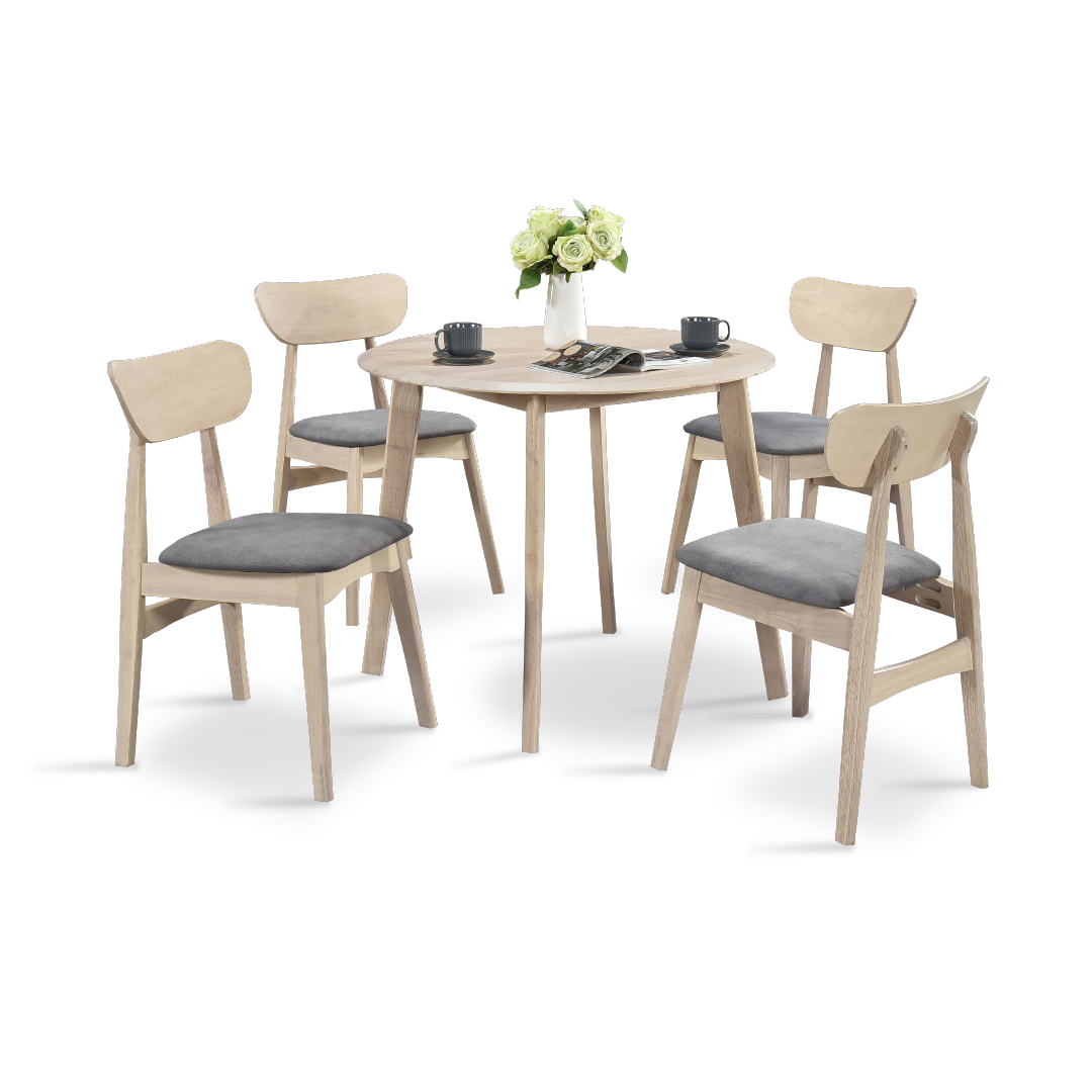 LILIUM Wooden Dining Set