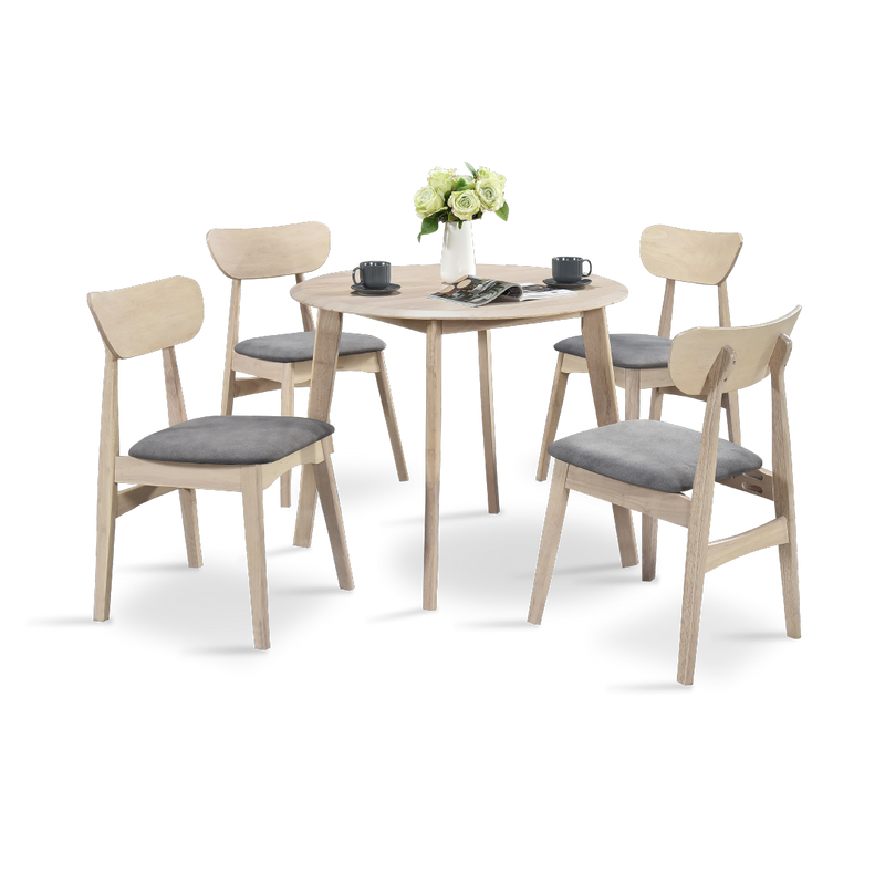 LILIUM Wooden Dining Set