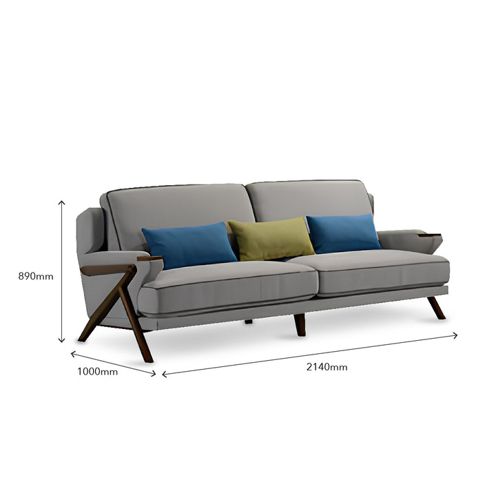 LINUS 3 Seater Sofa