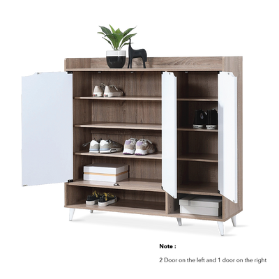 LIVNA 3 Door Shoe Cabinet