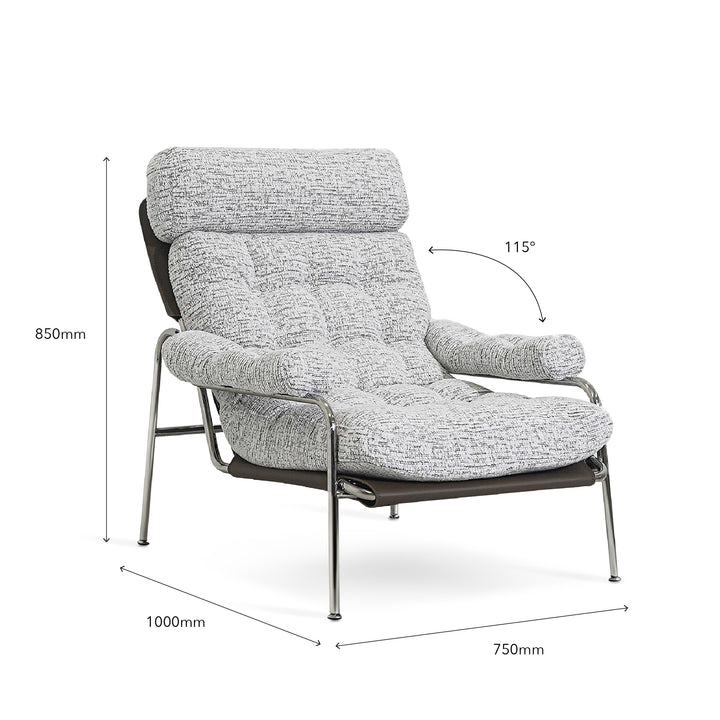 LOUSIANA Designer Lounge Chair