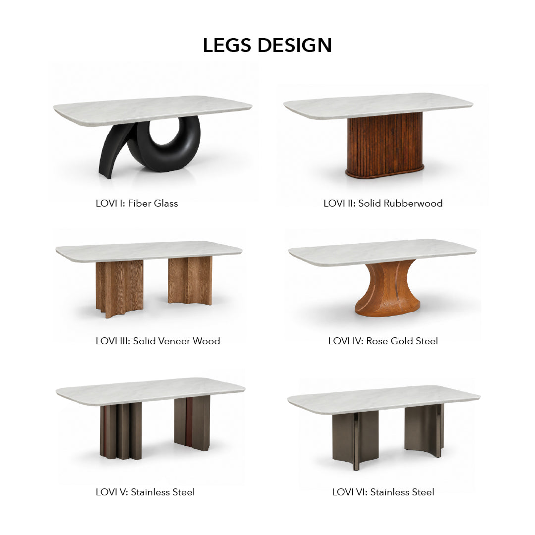 LOVI Marble Dining Table
