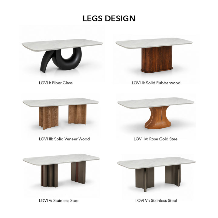 LOVI Marble Dining Table