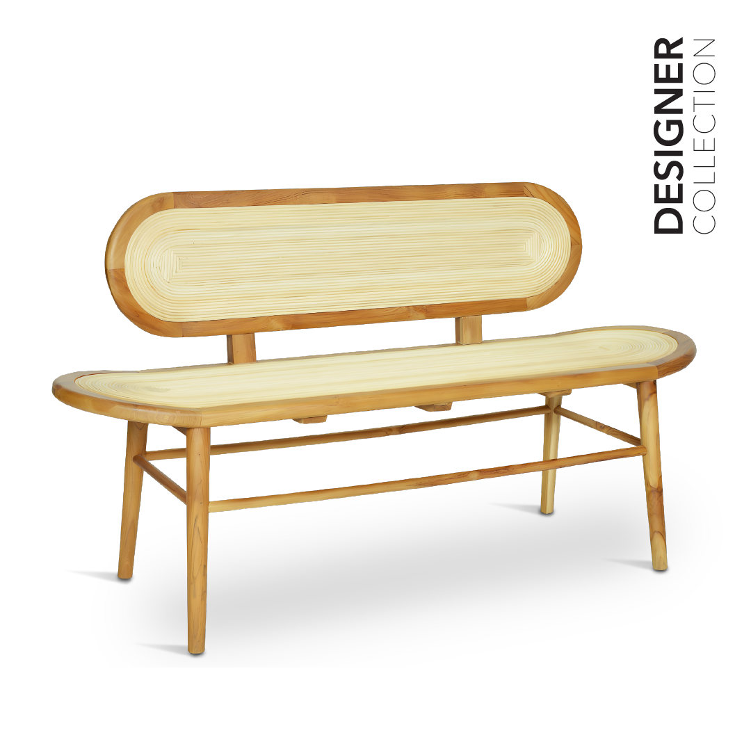 LULABY Bench Solid Natural Teak