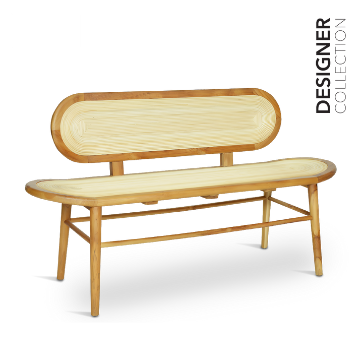LULABY Bench Solid Natural Teak