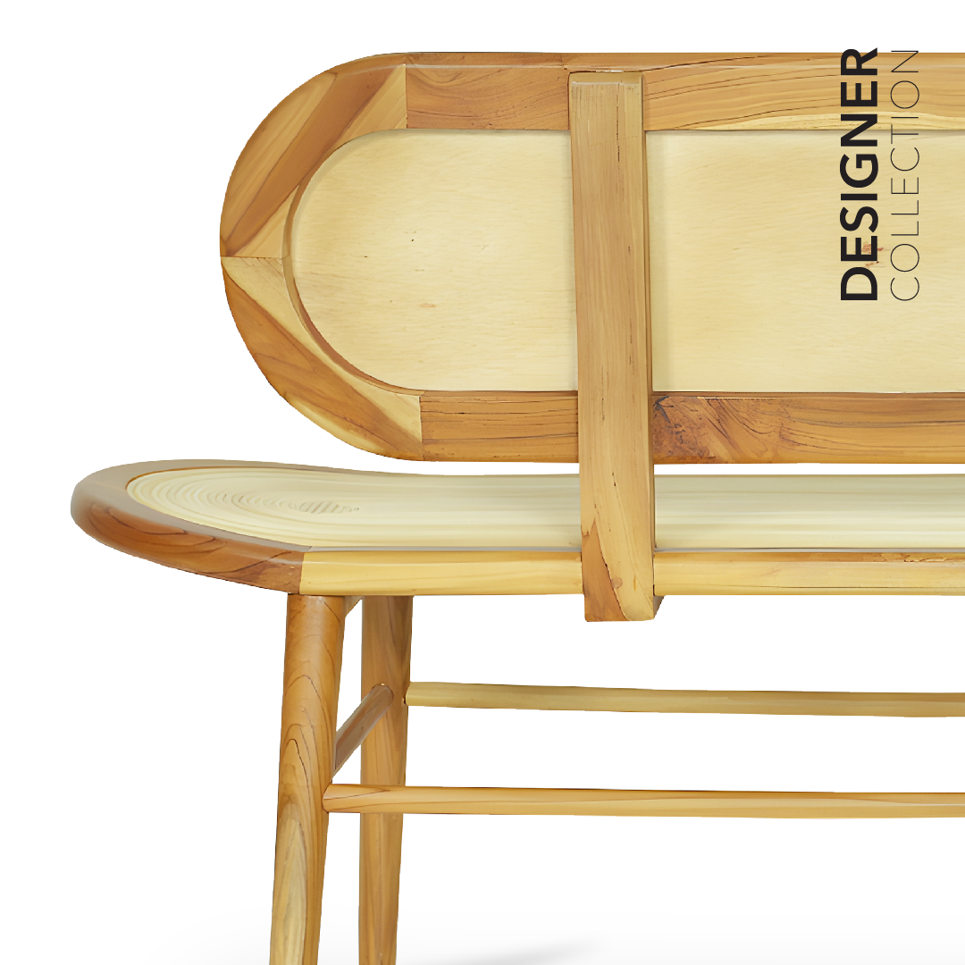 LULABY Bench Solid Natural Teak