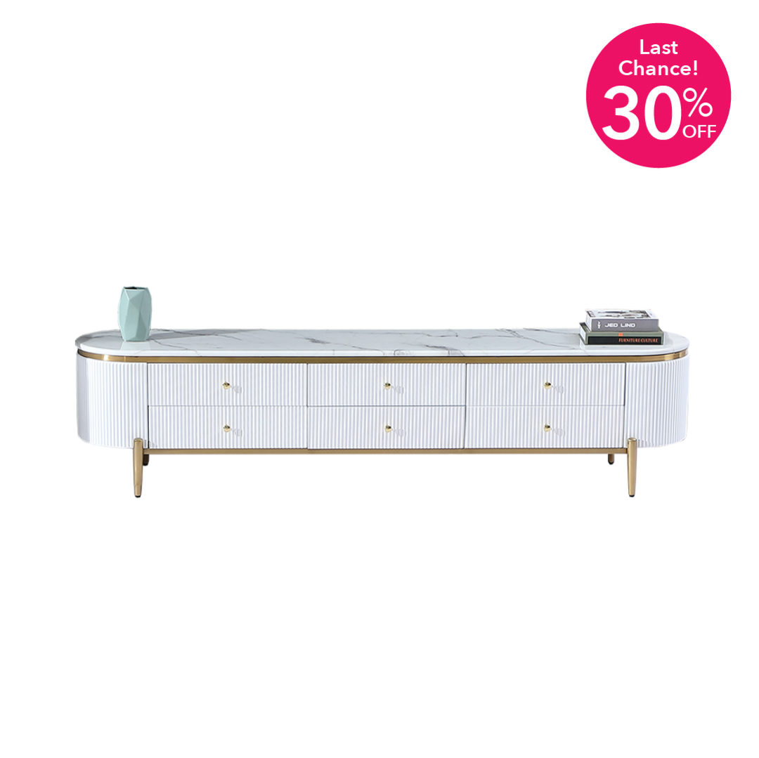 LUMINA TV Cabinet (White)