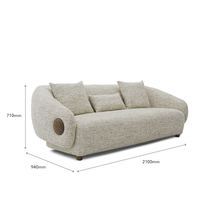 LUXEMBORG 3 Seater Sofa