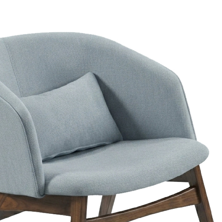 LYRA Light Blue Lounge Chair