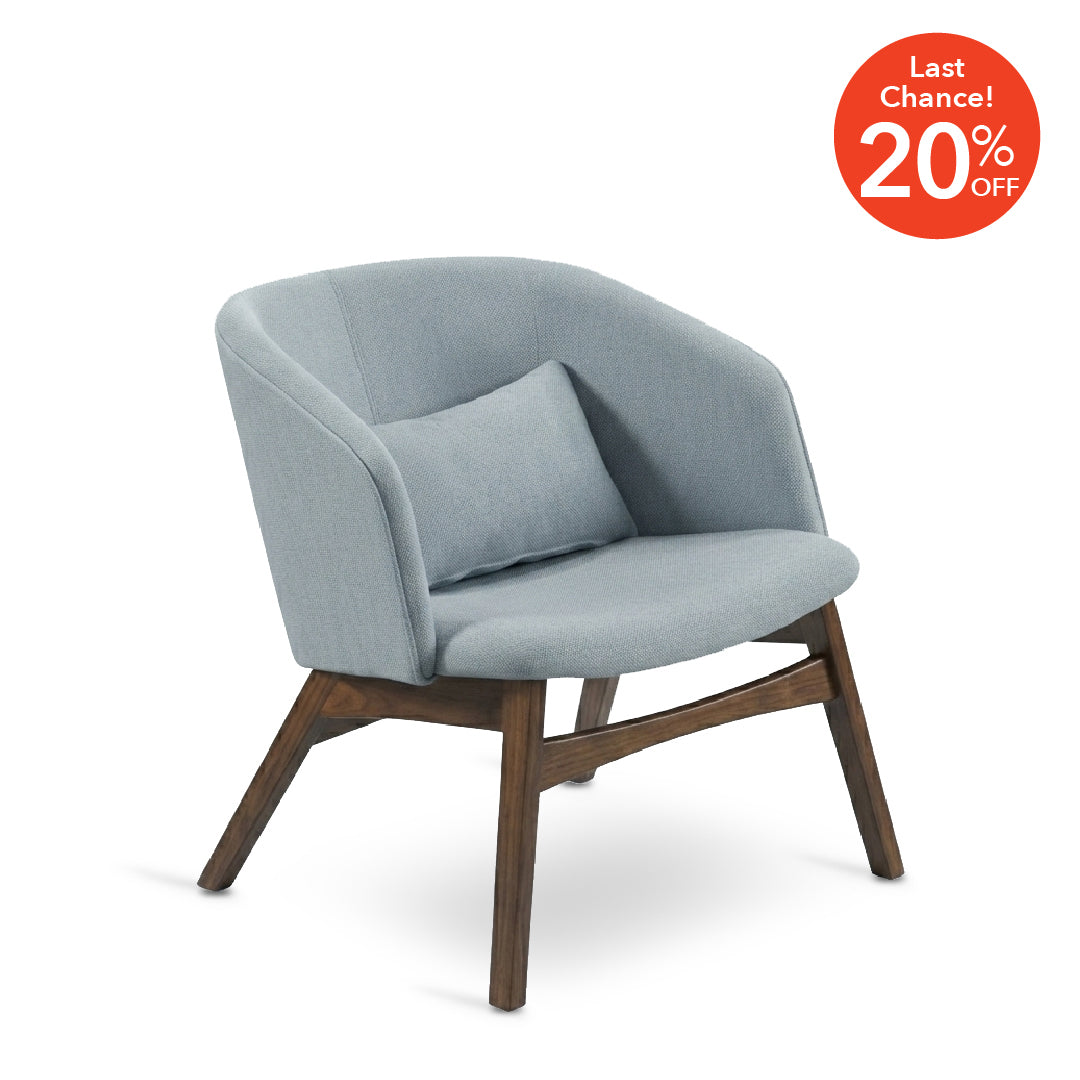 LYRA Light Blue Lounge Chair