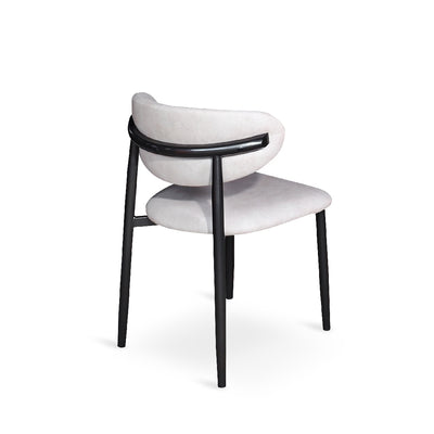 LADONIE Dining Chair Brown