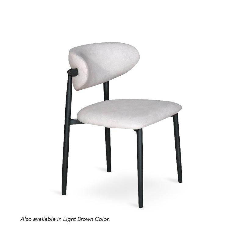 LADONIE Dining Chair Grey