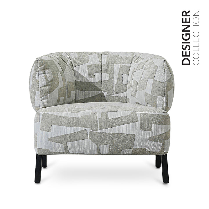 LEBANO Designer Grey Arm Chair