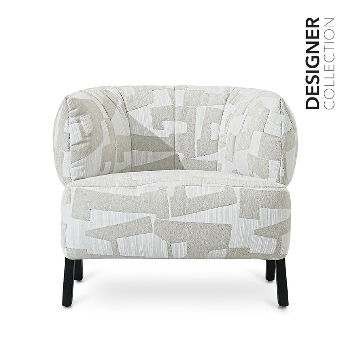 LEBANO Designer Khaki Arm Chair