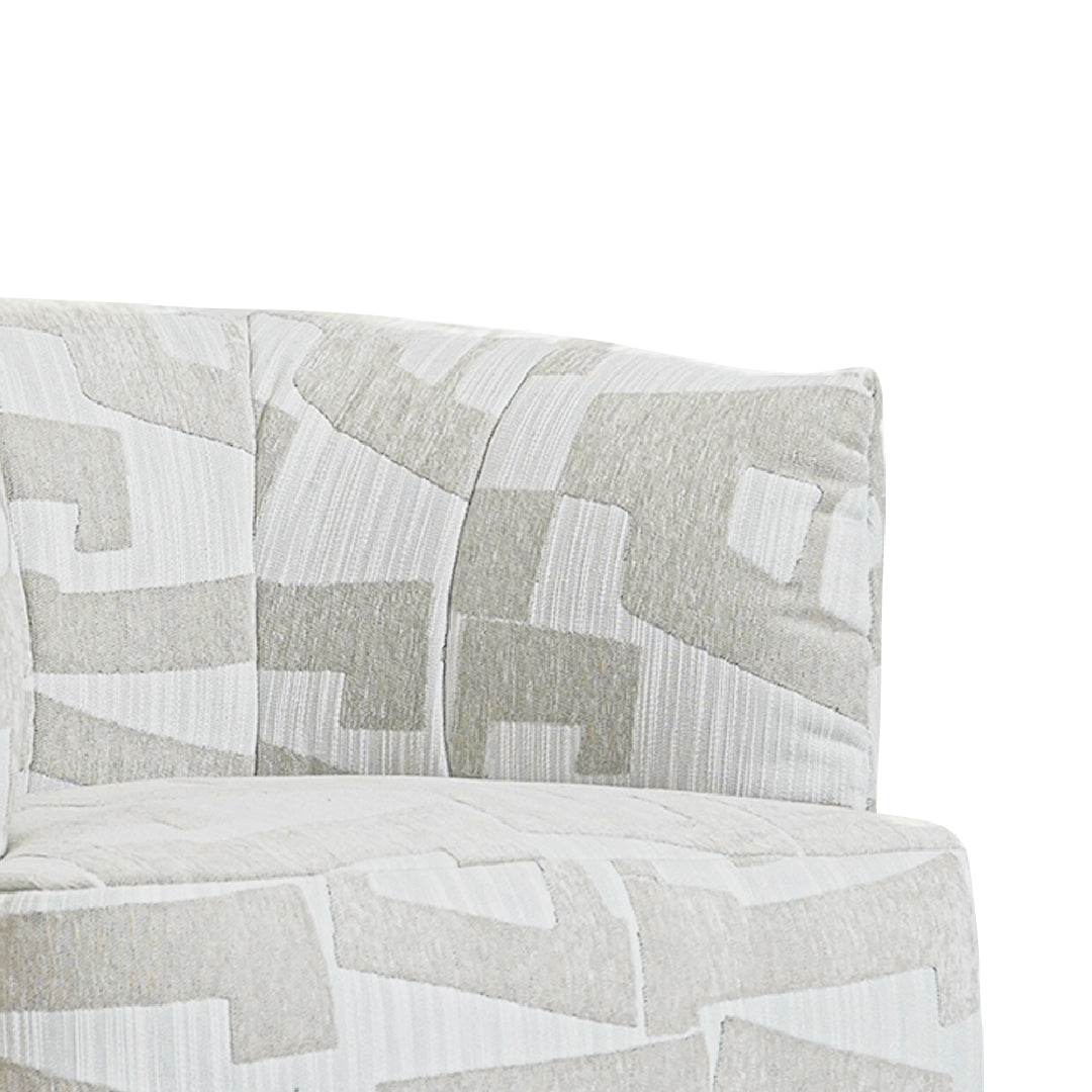 LEBANO Designer Khaki Arm Chair