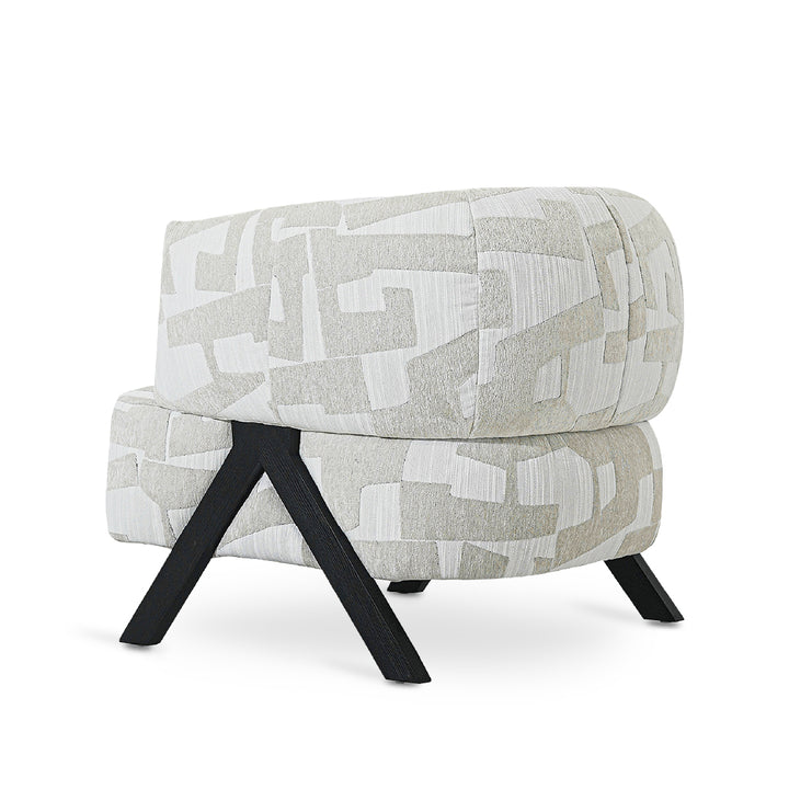 LEBANO Designer Khaki Arm Chair