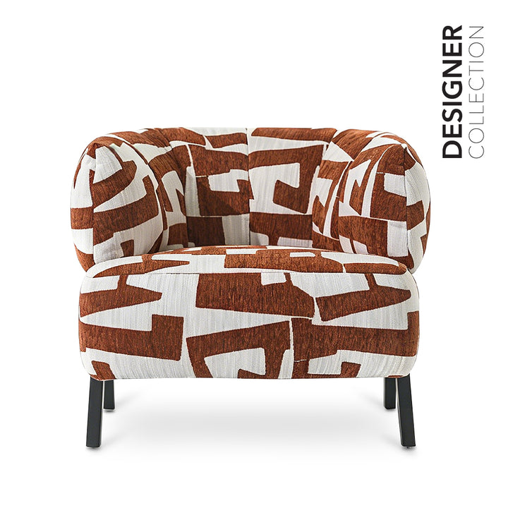 LEBANO Designer Red Arm Chair