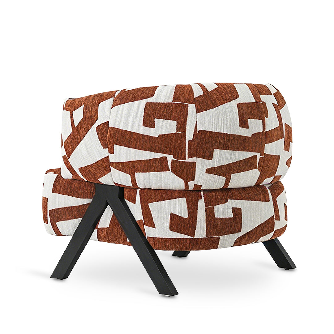 LEBANO Designer Red Arm Chair