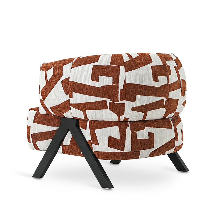 LEBANO Designer Red Arm Chair