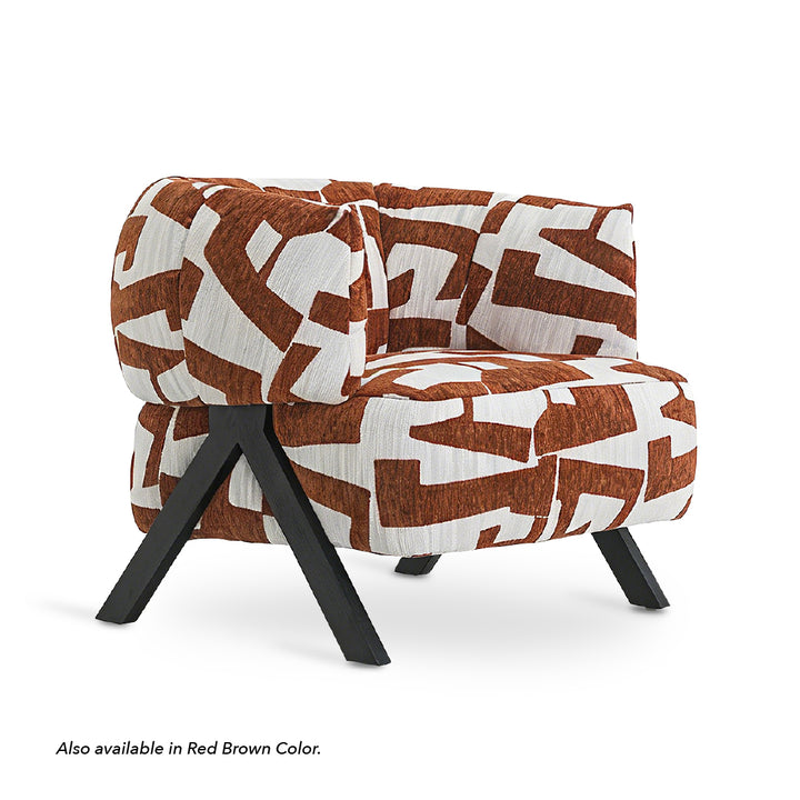 LEBANO Designer Grey Arm Chair