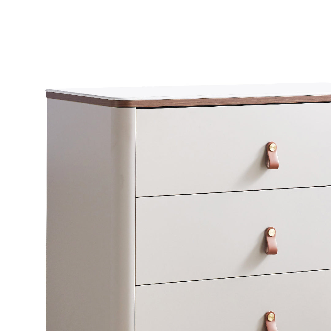 LECCO Sintered Stone Chest of Drawers