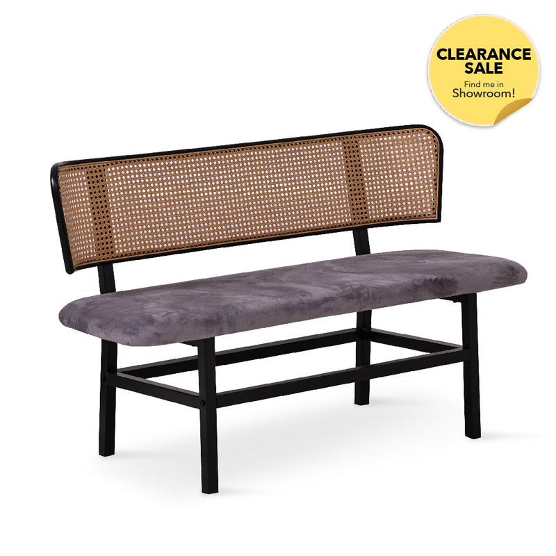 LEDGER Bench Chair Light Grey