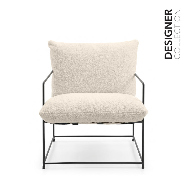 LEONARD Arm Chair Cream