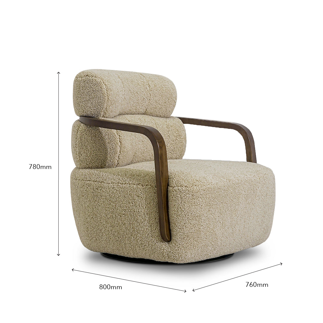 LESOTHA Designer Lounge Chair