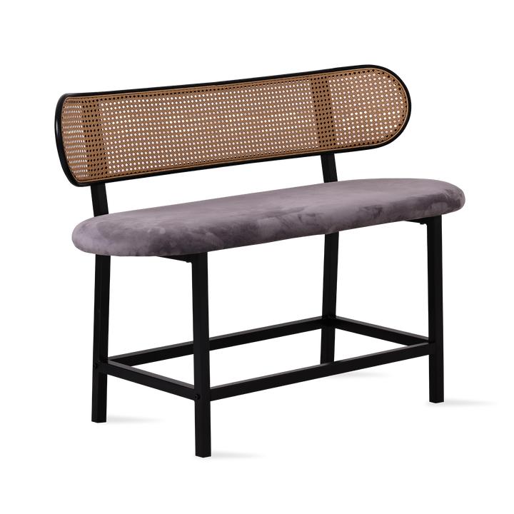 BRANTLEY Island Bench Light Grey