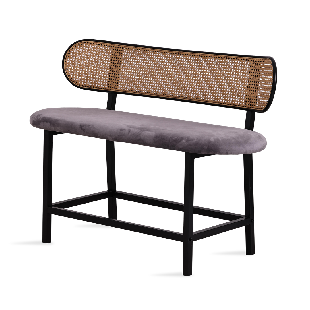 BRANTLEY Island Bench Light Grey