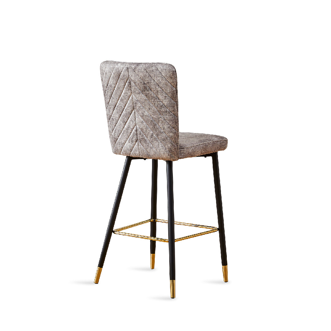 LINTE Bar Chair Dark Grey
