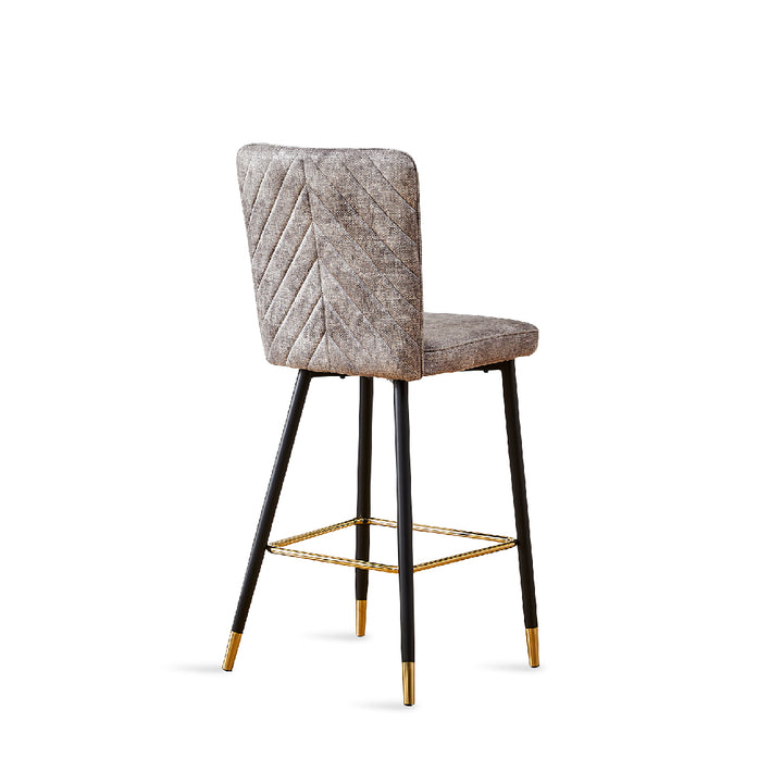 LINTE Bar Chair Dark Grey