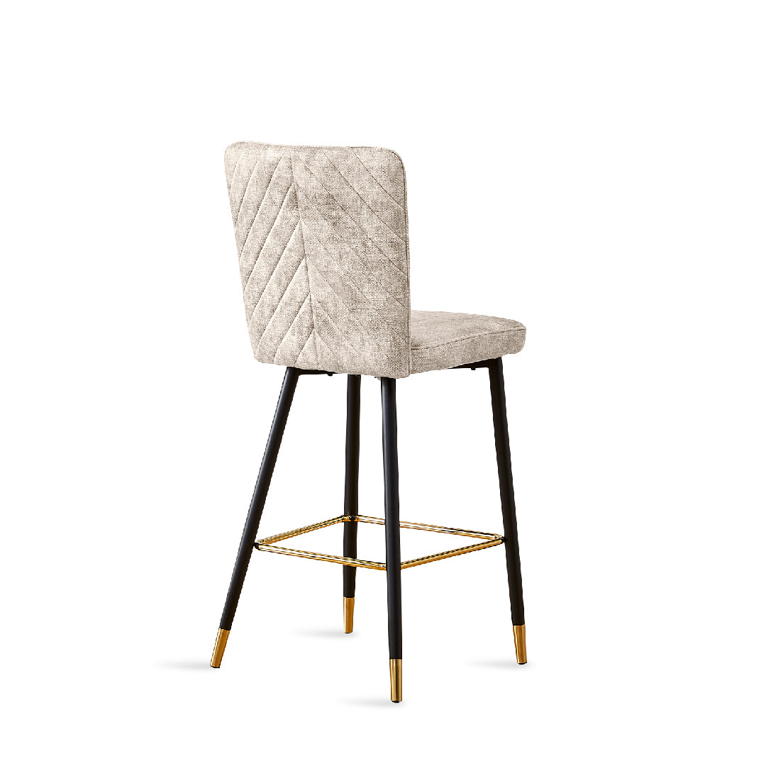 LINTE Bar Chair Light Grey