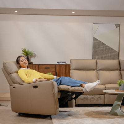 LIOR Manual Recliner Sofa Set