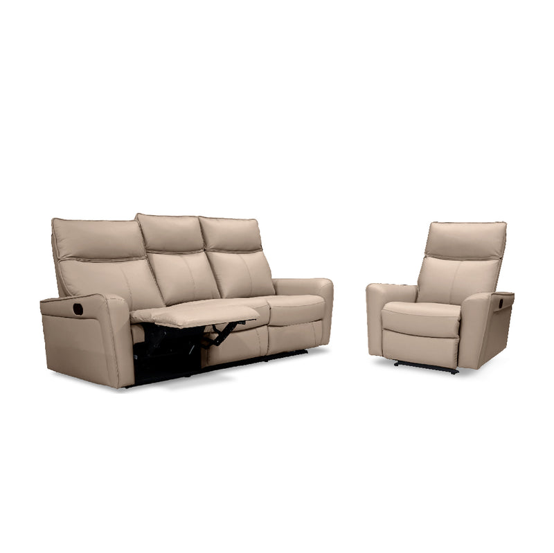 LIOR Manual Recliner Sofa Set