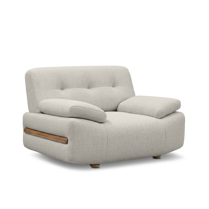 LONDRIS Arm 1 Seater Sofa Chateau Gray